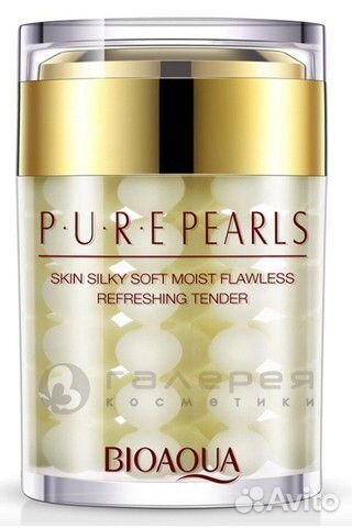 Омолаживающий крем для лица с жемчужной пудрой