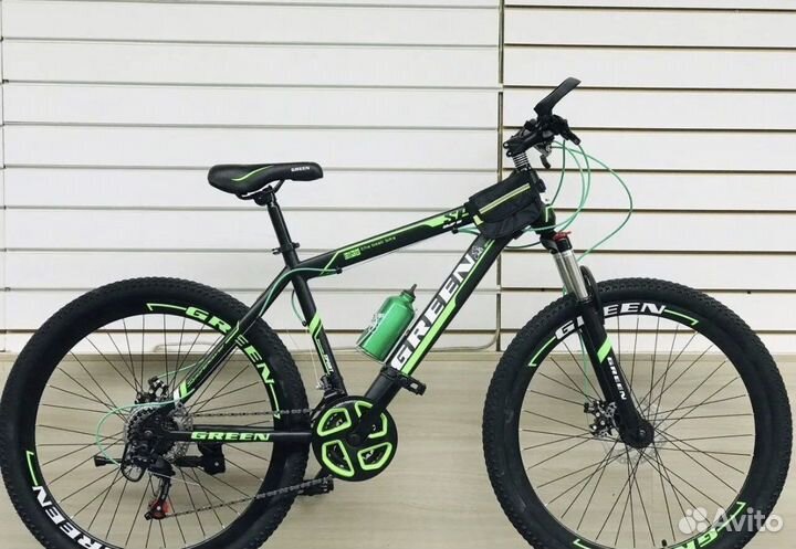 Велосипед горный с дисковыми тормозами