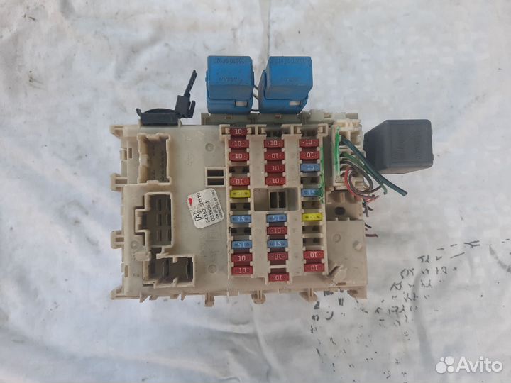 Блок предохранителей салона ниссан альмера н16