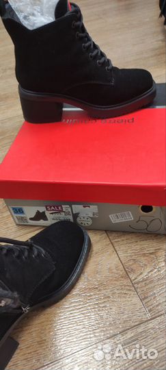 Ботинки зимние натуральная кожа 36