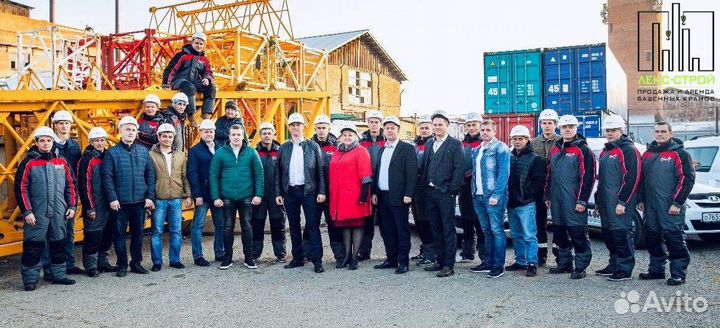 Башенный кран Heng Sheng 6516-8т