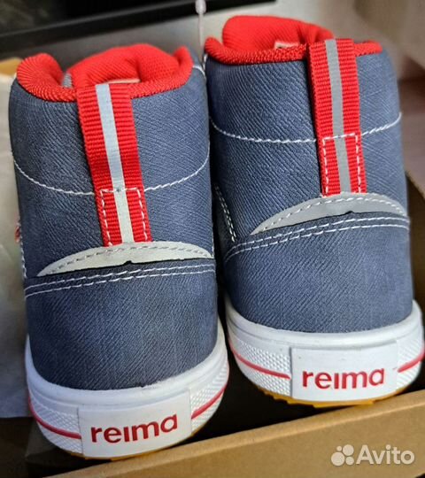 Новые кроссовки кеды reima 30,31,32,33