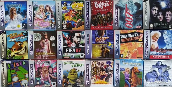 Игры nintendo switch 3DS DS wii wiiu GBA Dendy