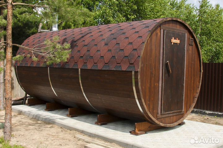 Баня бочка для дачи