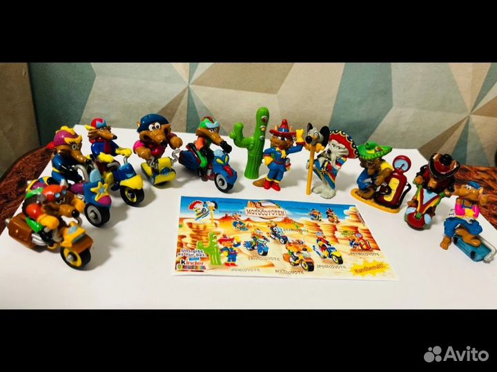 Коллекция Киндер мотокойоты