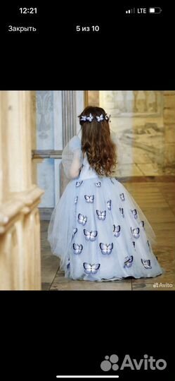 Детское вечернее платье