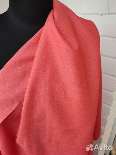 Лен мерсеризированный, отрез ткани