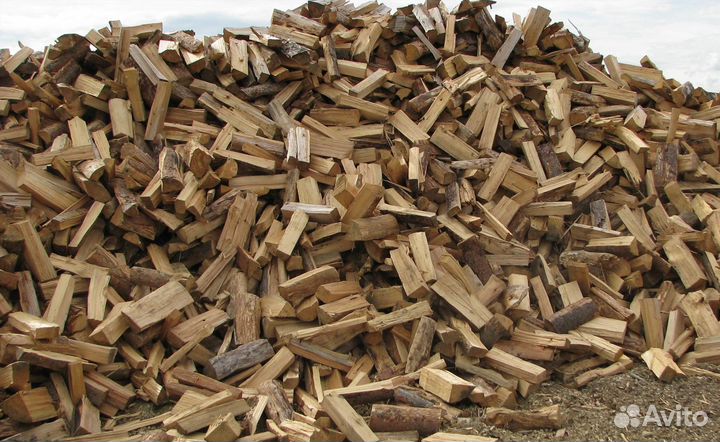 Дрова осиновые колотые