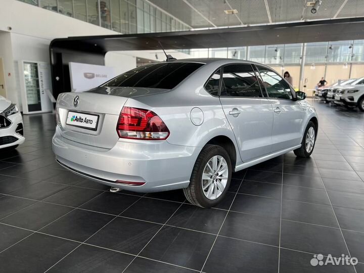 Volkswagen Polo 1.6 AT, 2019, 45 000 км