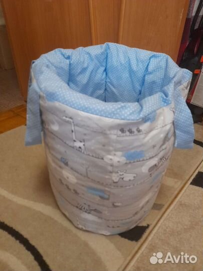 Детские подушки и одеяло в сумке