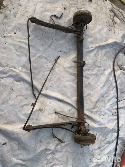 Балка задняя nissan B14