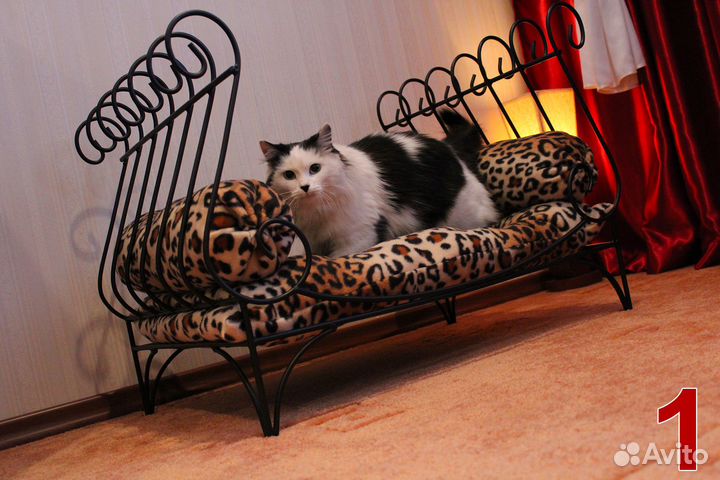 Лежанка кроватка домик для кошки, собаки