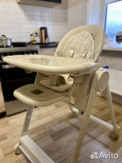 Стульчик для кормления happy baby berny lux