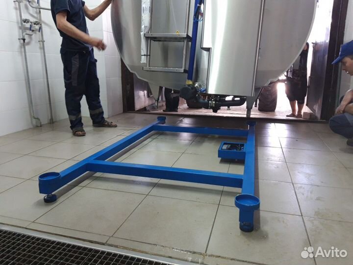 Весы для танков охладителей молока