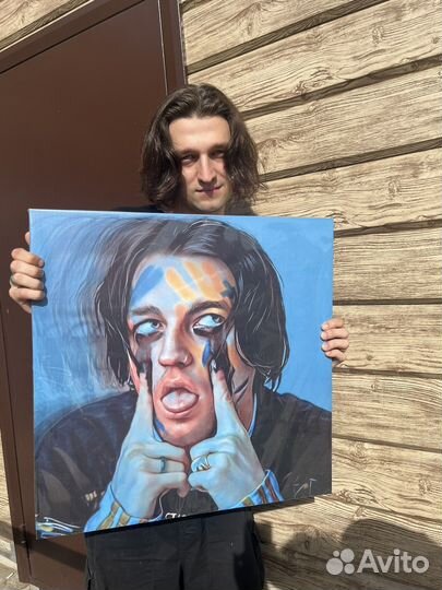 Портрет на холсте по фото