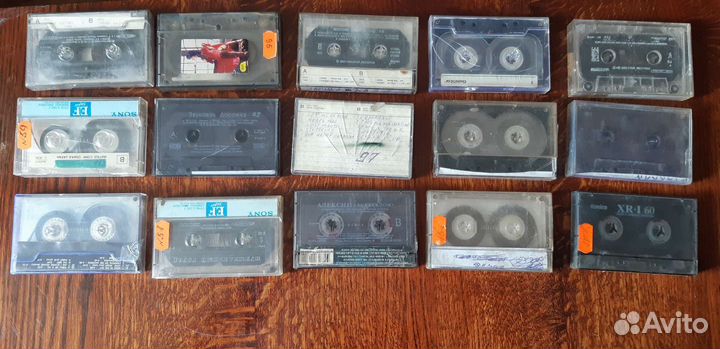 Аудиокассеты с записью
