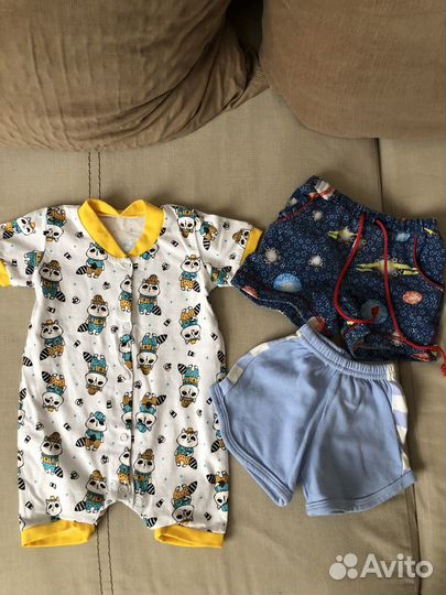 Детские вещи для новорожденных пакетом