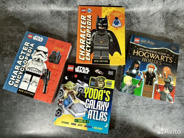 Lego Encyclopedia Звездыне войны DC Гарри Поттер