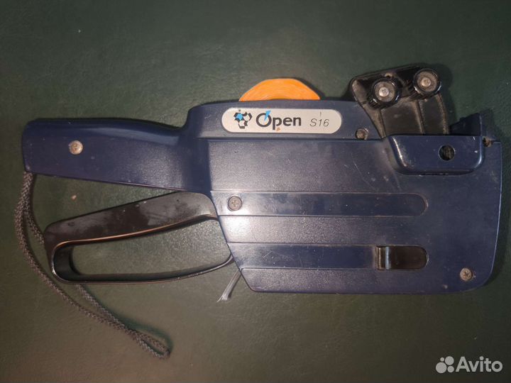 Этикет пистолет open