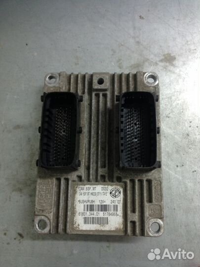 Блок управления двигателем эбу Фиат Альбеа