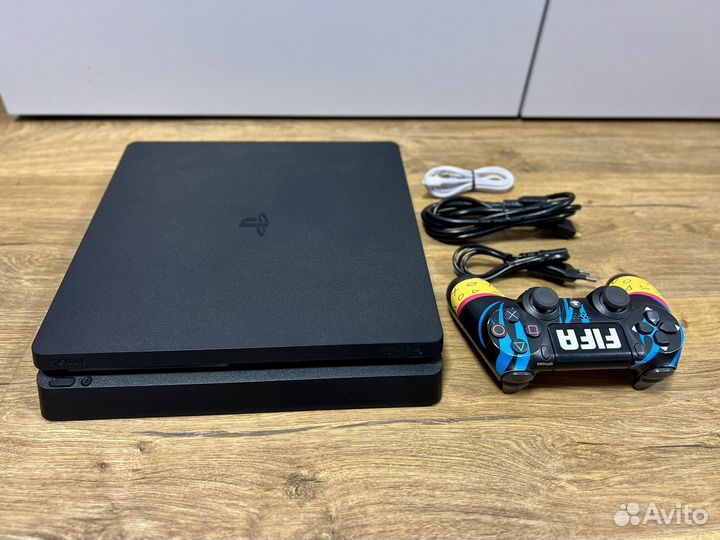 Sony PS4 slim 500gb + игры