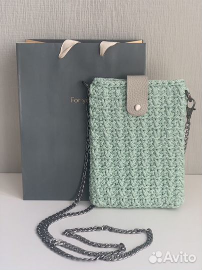 Сумка вязанная