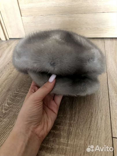 Берет женский норковый (новый)