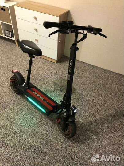Электросамокат взрослый kugoo max speed