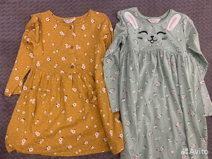 Платья для девочки пакетом 116-122