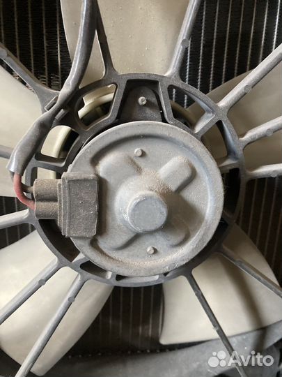 Honda crv 3 мотор вентилятора левый