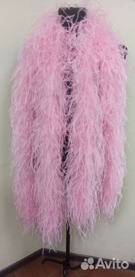 Боа из перьев страуса 6 нитей