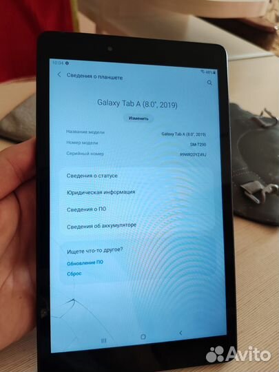 Samsung galaxy Tab A 8.0 T290