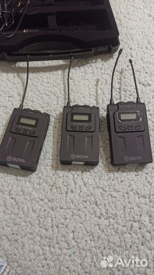 Радио Петличный микрофон boya wm8 pro