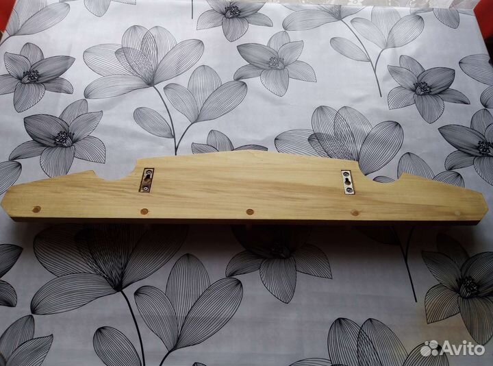 Резная деревянная вешалка для кухни+досочка