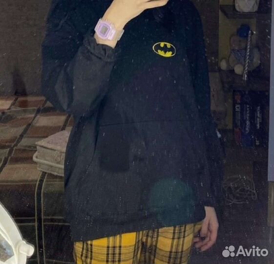 Худи с логотипом бэтмена