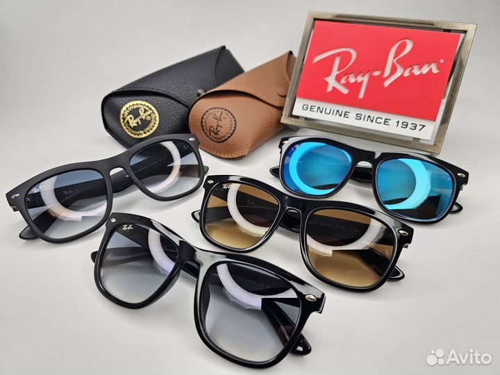 Очки Ray Ban 4260D 601S/32 Blue Gradient Стекло