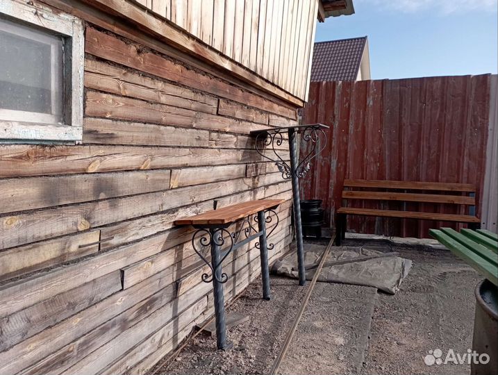 Столик с лавочкой