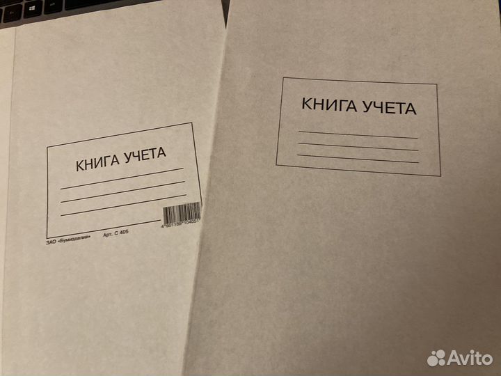 Книга учета, бухгалтерия