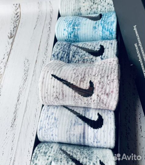 Носки Nike Tye-Dye мужские