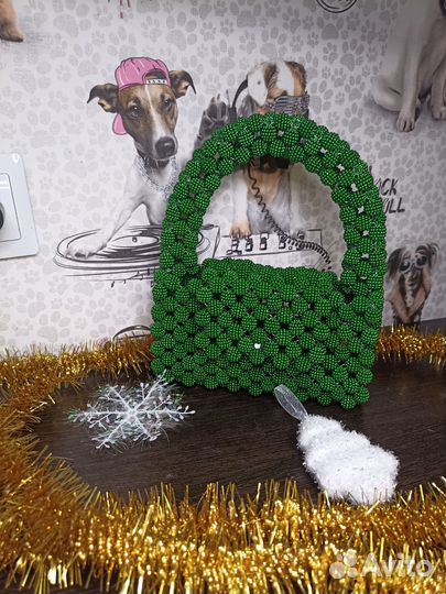 Сумка из бусин