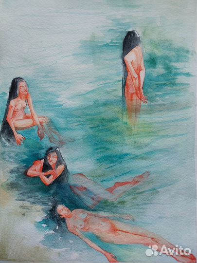 Акварельные картины