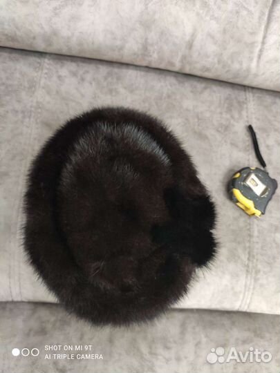 Шапка норковая женскаяя