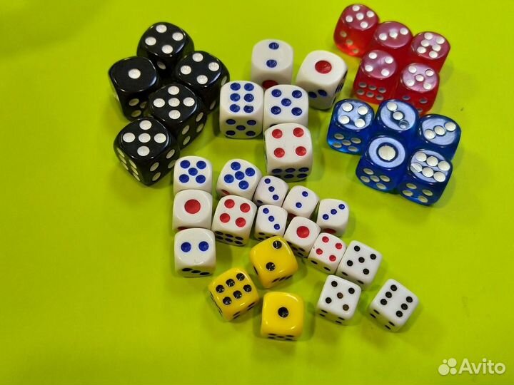 Кубики, кости, зары