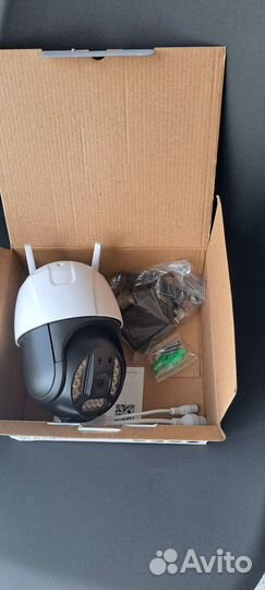 Камера видеонаблюдения wifi уличная поворотная