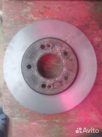 Тормозные диски передние на hyundai solaris
