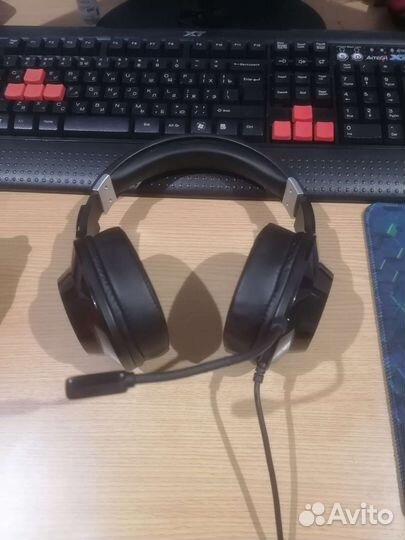 Игровые наушники с микрофоном