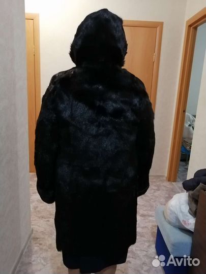 Шуба б/у норка/хорек