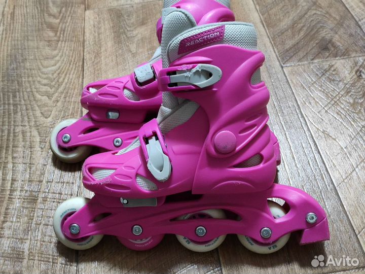 Роликовые коньки детские раздвижные