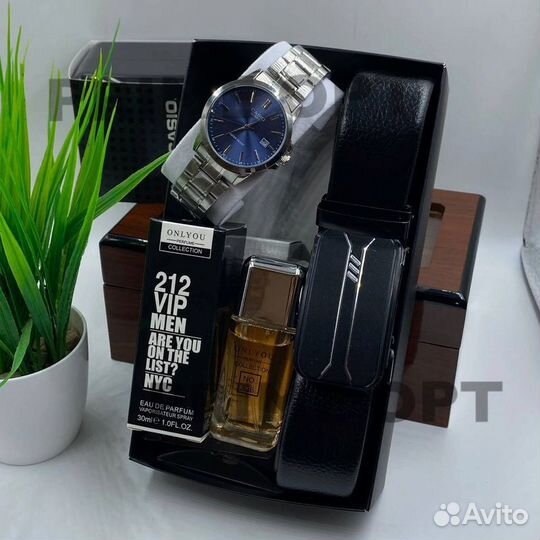 Мужской подарочный набор Casio