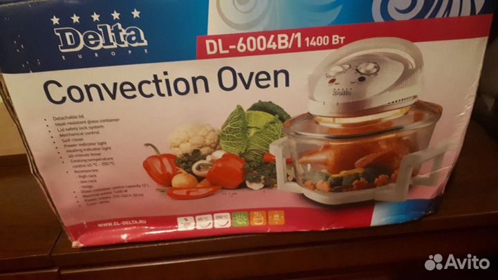 Аэрогриль Delta dl-6004b/1